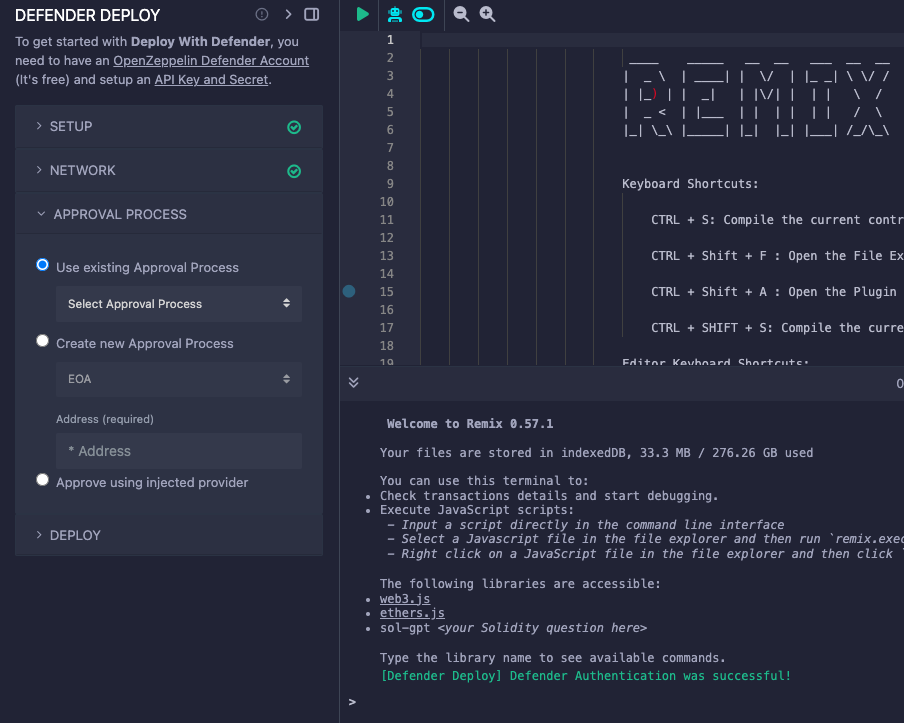 Defender Remix Plugin Approval Process