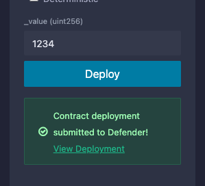 Defender Remix Plugin Deploy Completed