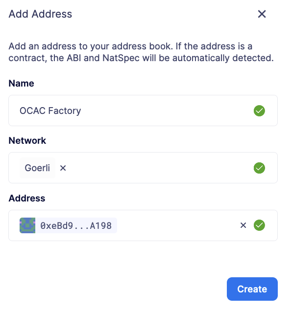Address Book for factory